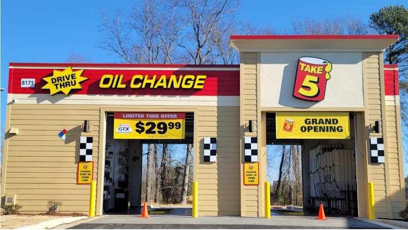 Take 5 Oil Change